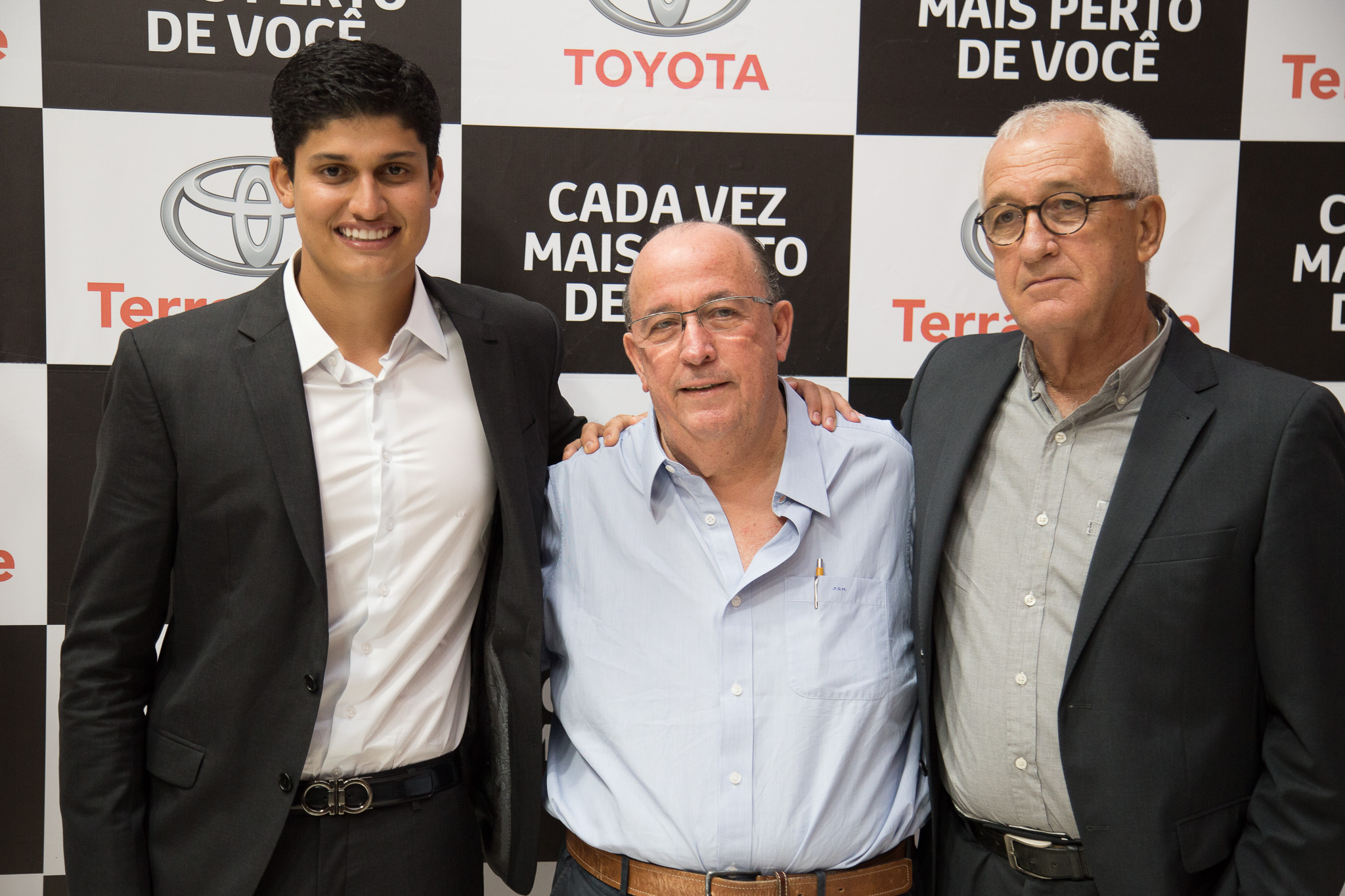  Gercino Filho, Jean Gaston e Marcos Costa     
